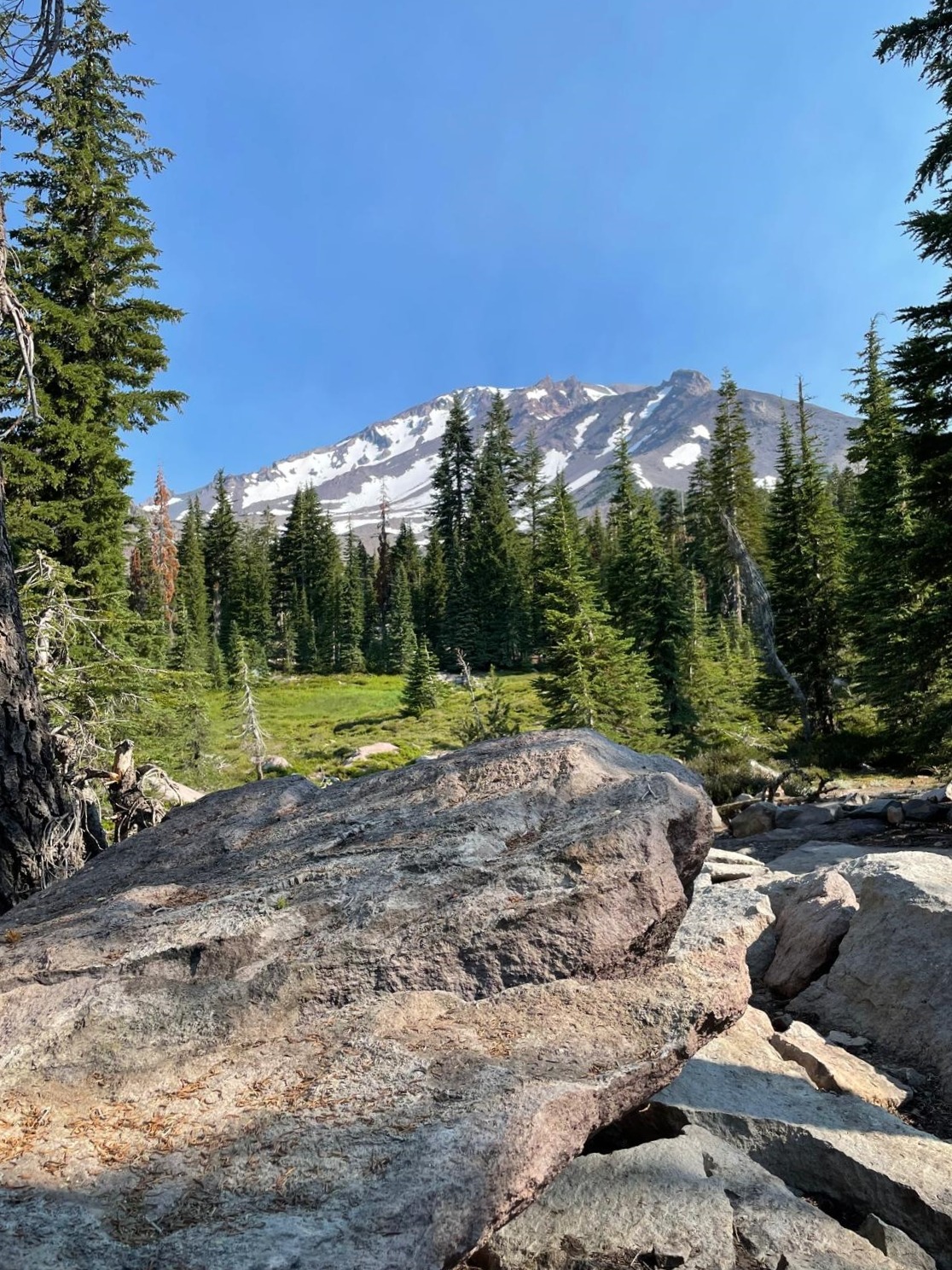 Mount Shasta kalns Kalifornijā, ASV